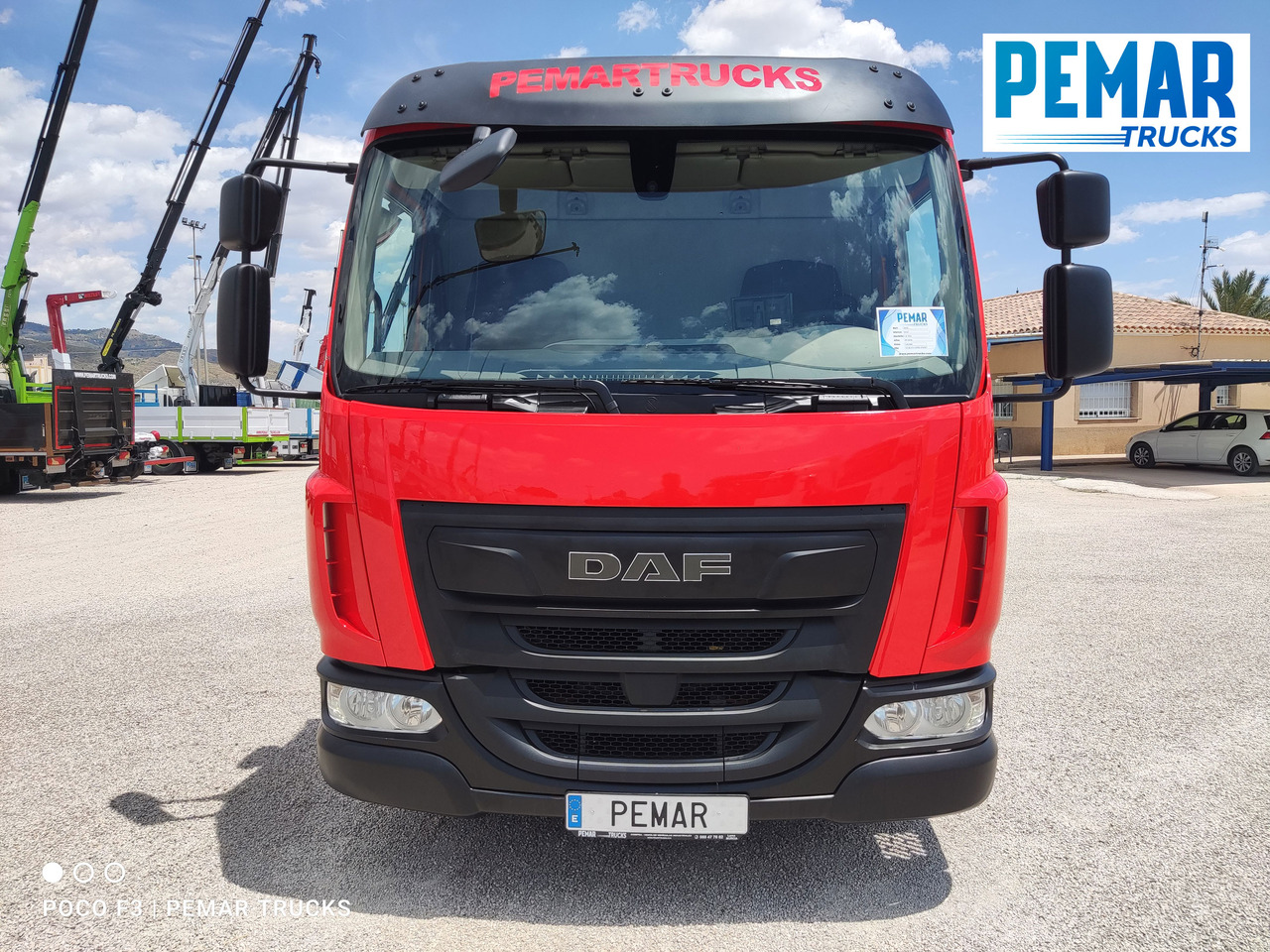 DAF LF 210 GRUA CAJA FIJA - Flakbil, Kranbil: bild 3 DAF LF 210 GRUA CAJA FIJA - Flakbil, Kranbil: bild 3