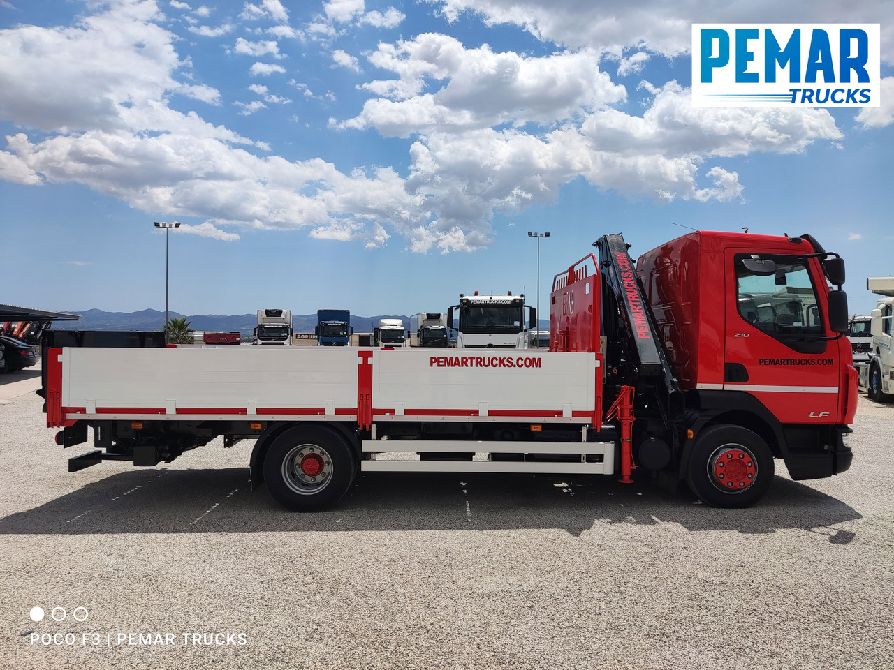 DAF LF 210 GRUA CAJA FIJA - Flakbil, Kranbil: bild 5 DAF LF 210 GRUA CAJA FIJA - Flakbil, Kranbil: bild 5