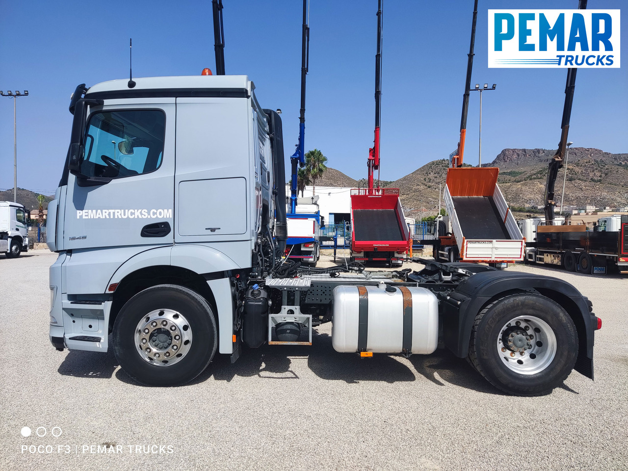 Dragbil MERCEDES-BENZ ACTROS 1845 TRACTORA EQUIPO HIDRAULICO: bild 8 Dragbil MERCEDES-BENZ ACTROS 1845 TRACTORA EQUIPO HIDRAULICO: bild 8