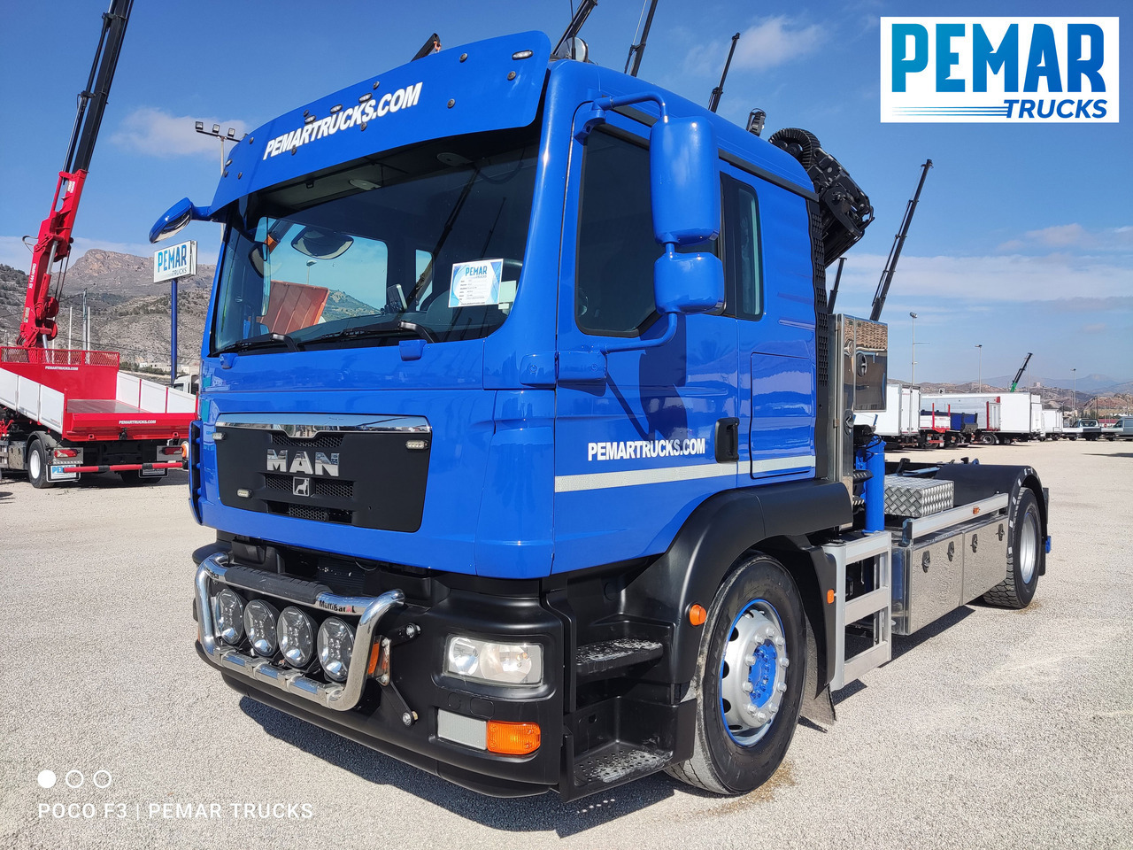 MAN TGM 18.290 GRUA MULTILIFT - Lastväxlare lastbil, Kranbil: bild 2 MAN TGM 18.290 GRUA MULTILIFT - Lastväxlare lastbil, Kranbil: bild 2