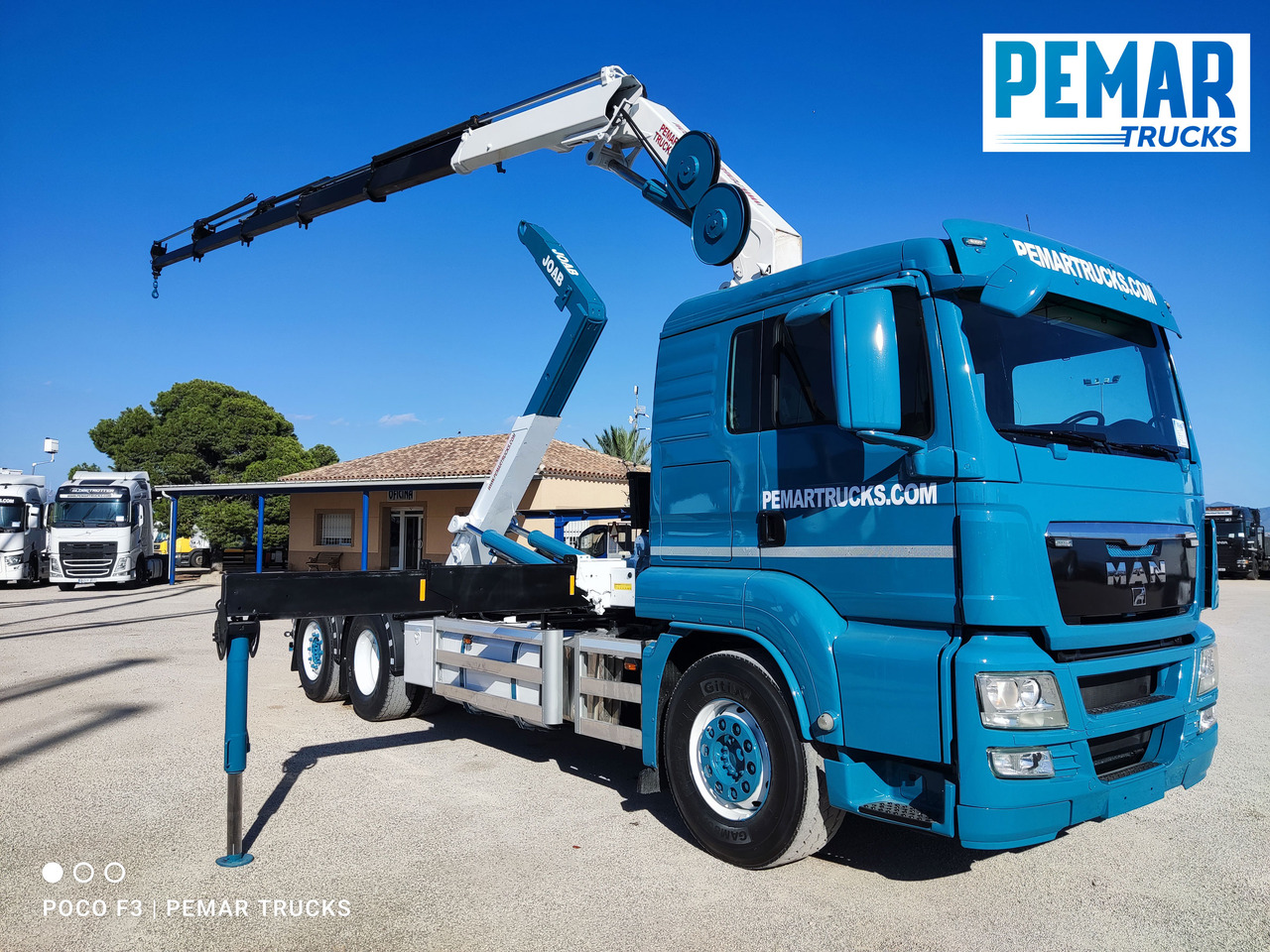 MAN TGS 26.480 6X2 GRUA MULTILIFT - Tippbil lastbil, Kranbil: bild 3 MAN TGS 26.480 6X2 GRUA MULTILIFT - Tippbil lastbil, Kranbil: bild 3