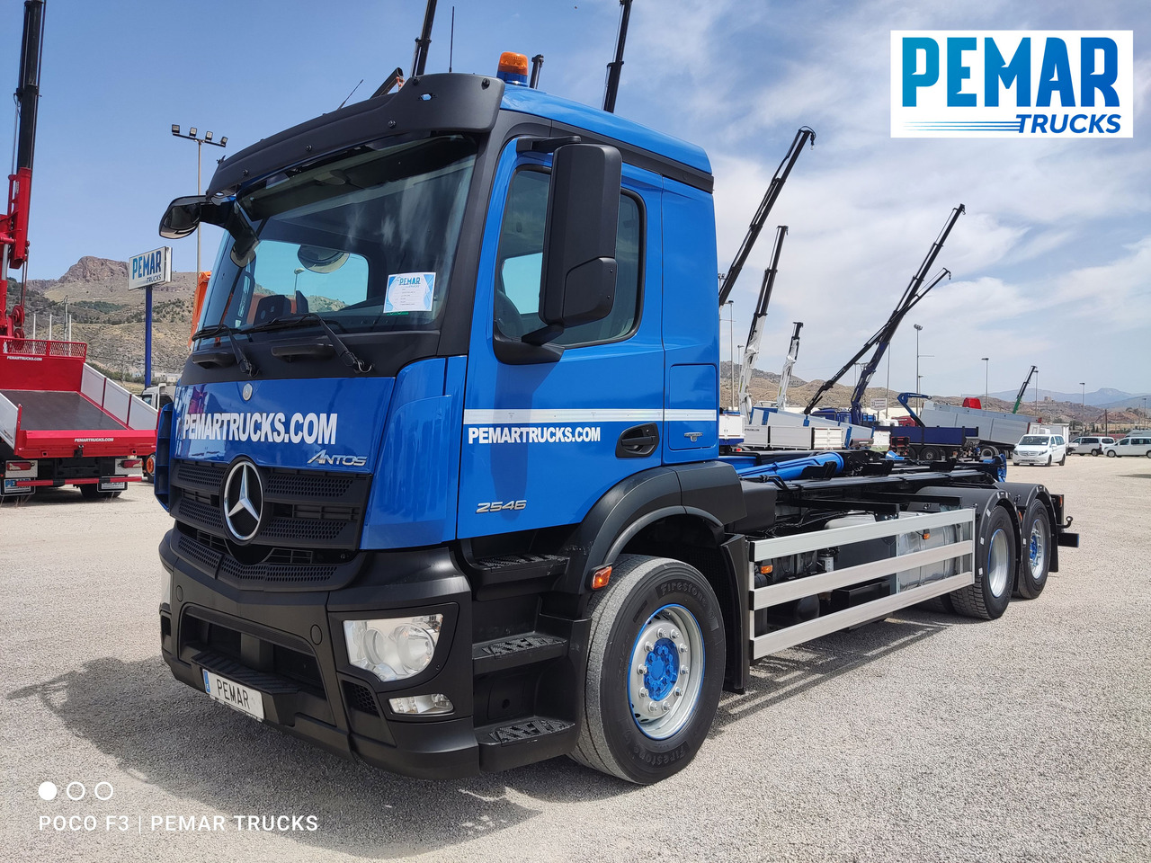 MERCEDES-BENZ ANTOS 2546 6X2 MULTILIFT - Containerbil/ Växelflak lastbil: bild 2 MERCEDES-BENZ ANTOS 2546 6X2 MULTILIFT - Containerbil/ Växelflak lastbil: bild 2