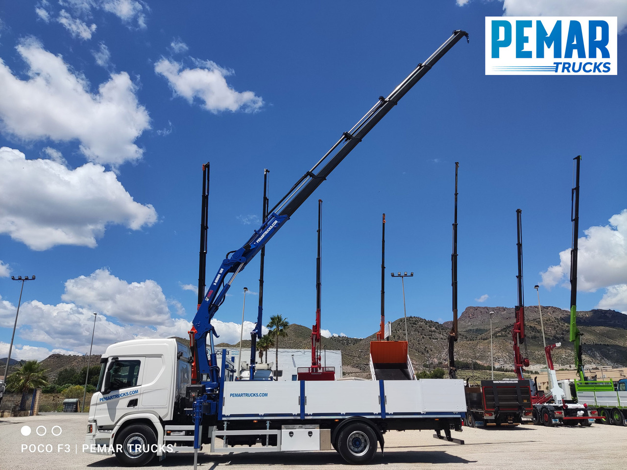 SCANIA P 370 GRUA CAJA FIJA 18T - Kranbil: bild 5 SCANIA P 370 GRUA CAJA FIJA 18T - Kranbil: bild 5