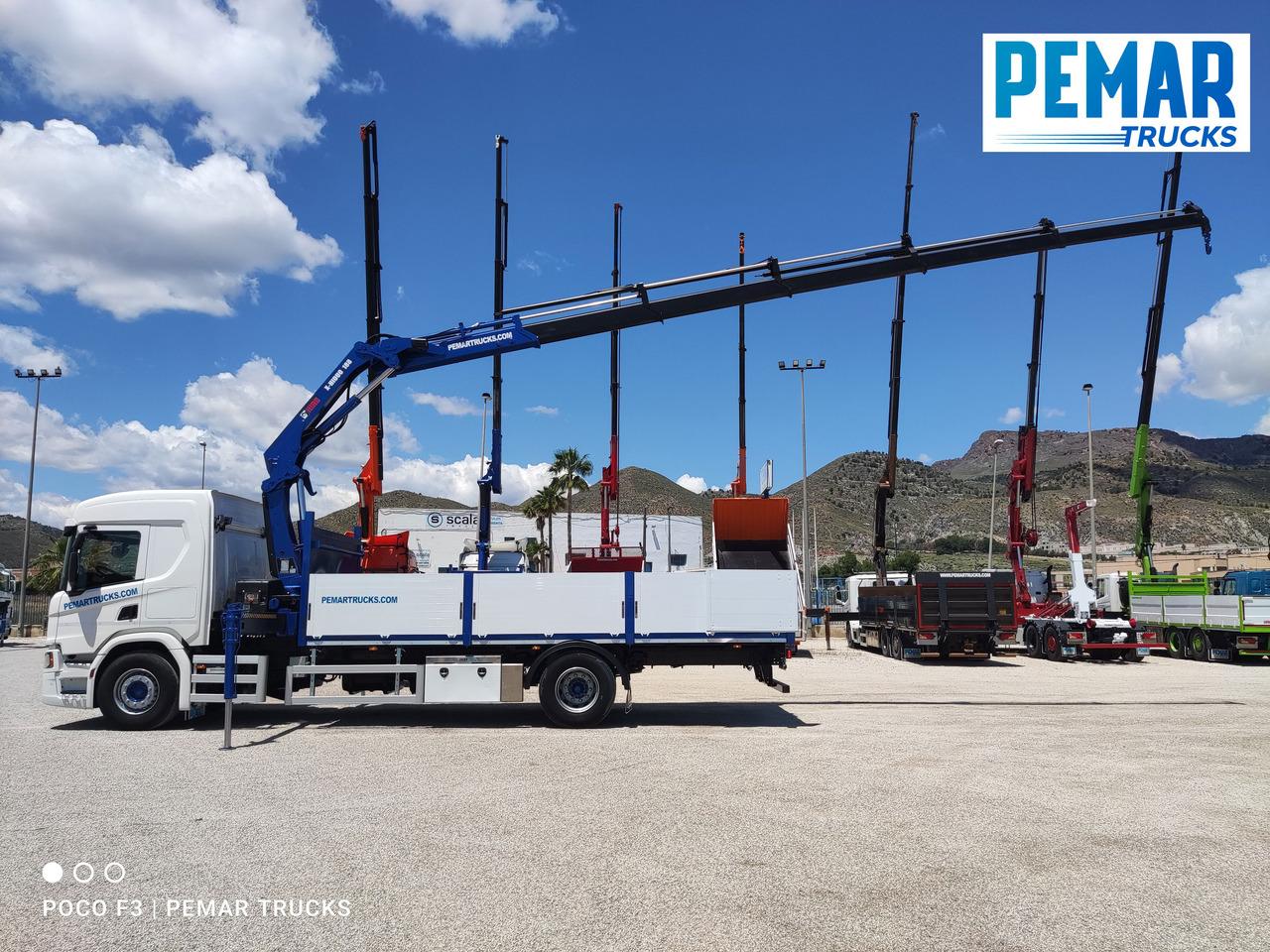 SCANIA P 370 GRUA CAJA FIJA 18T - Kranbil: bild 4 SCANIA P 370 GRUA CAJA FIJA 18T - Kranbil: bild 4