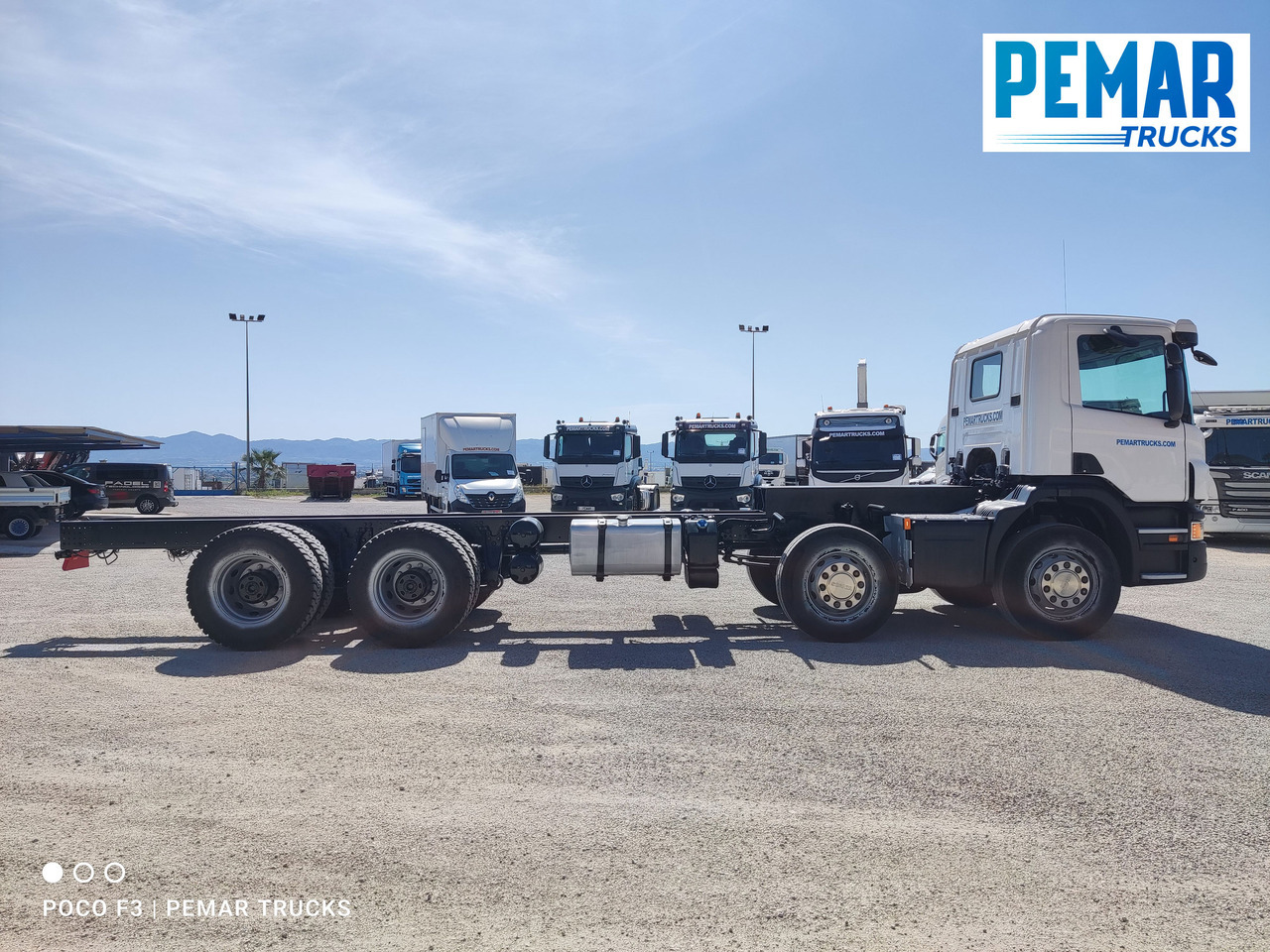 SCANIA P 410 8X4 CHASIS EURO 6 - Chassi lastbil: bild 4 SCANIA P 410 8X4 CHASIS EURO 6 - Chassi lastbil: bild 4