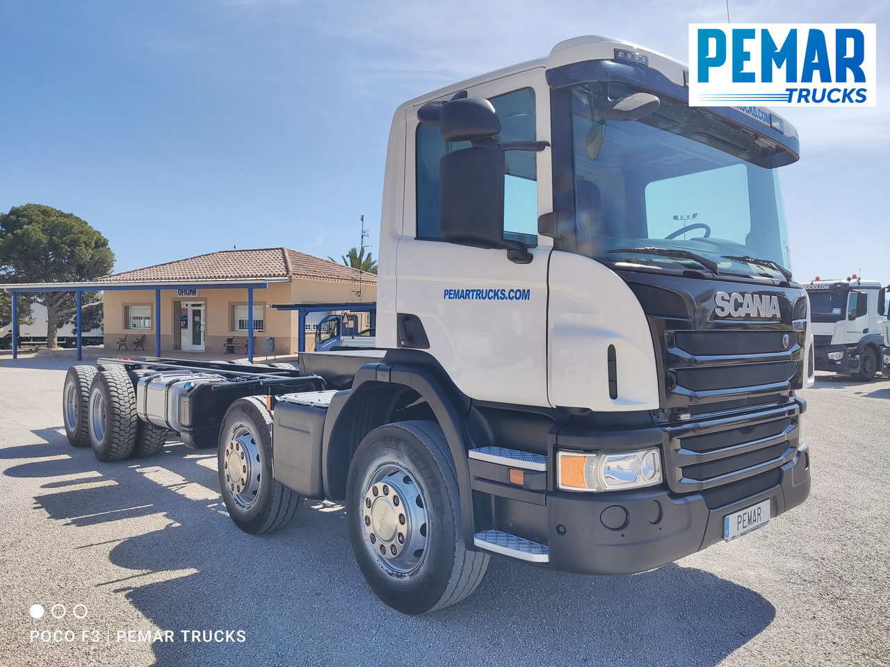 SCANIA P 410 8X4 CHASIS EURO 6 - Chassi lastbil: bild 3 SCANIA P 410 8X4 CHASIS EURO 6 - Chassi lastbil: bild 3