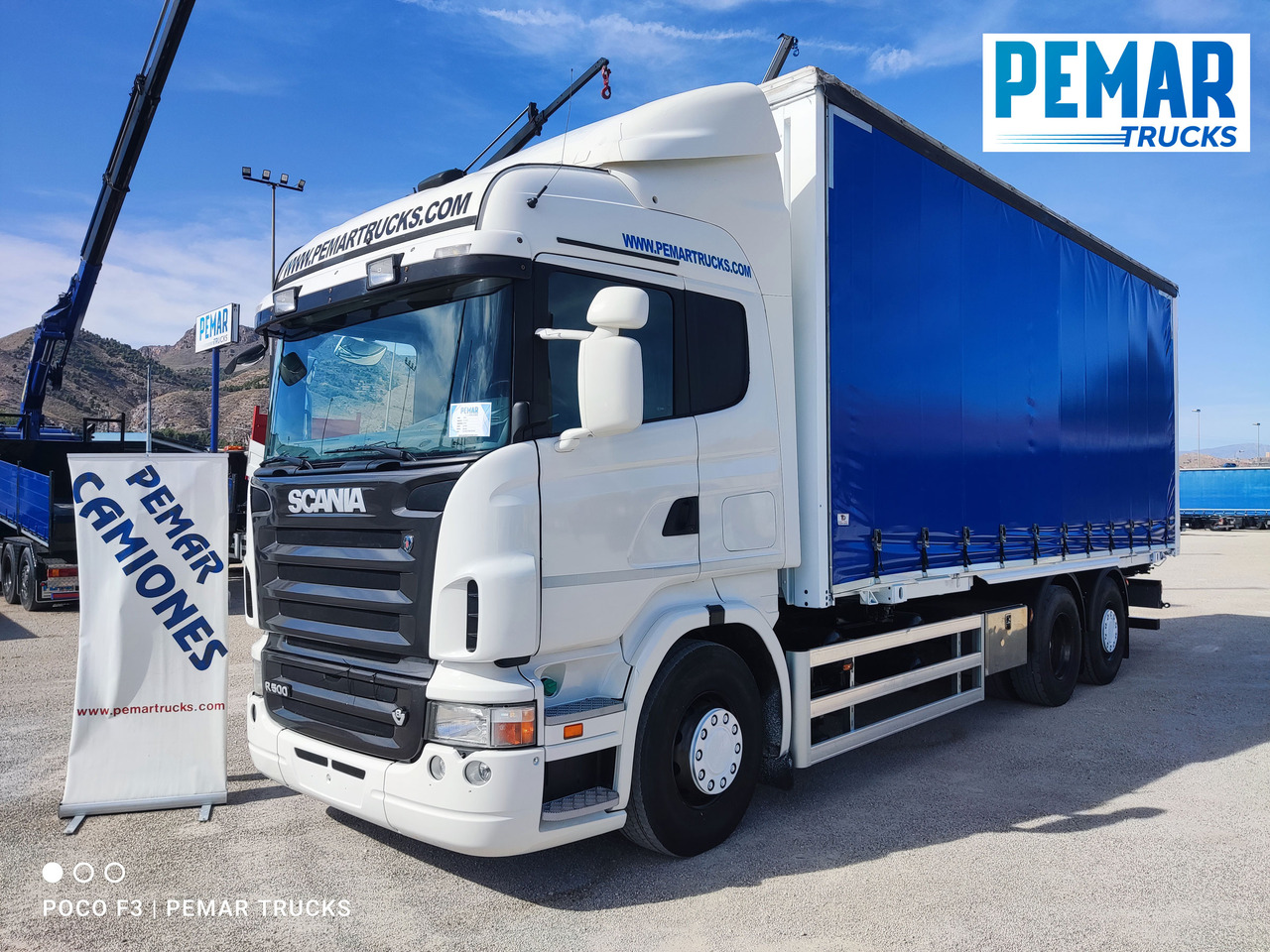 SCANIA R 500 6X2 TAUTLINER CAJA INTERCAMBIABLE - Containerbil/ Växelflak lastbil: bild 1 SCANIA R 500 6X2 TAUTLINER CAJA INTERCAMBIABLE - Containerbil/ Växelflak lastbil: bild 1