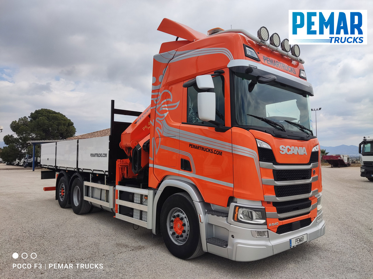 SCANIA R 540 6X2 GRUA CAJA FIJA - Flakbil, Kranbil: bild 4 SCANIA R 540 6X2 GRUA CAJA FIJA - Flakbil, Kranbil: bild 4