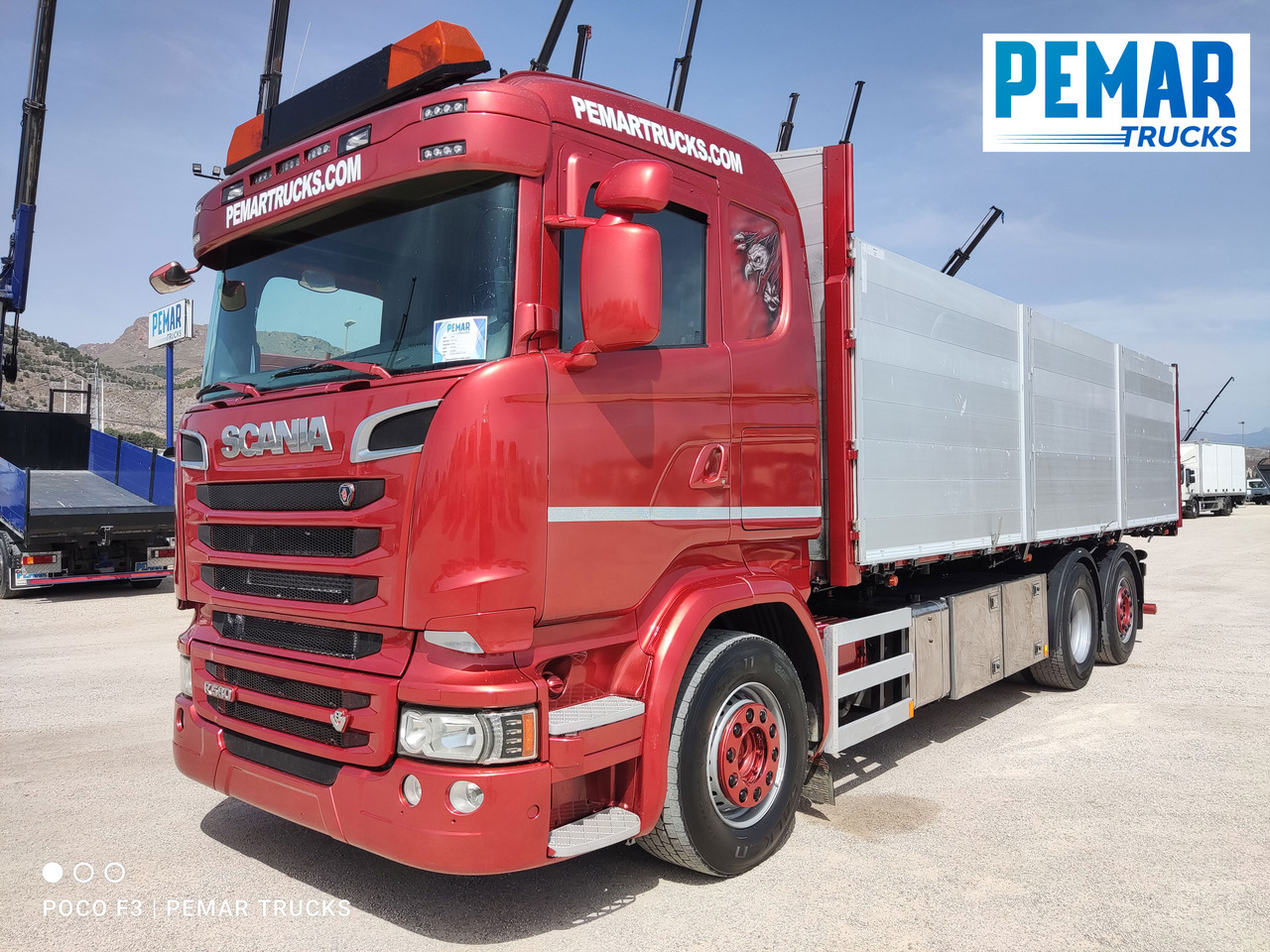 SCANIA R 580 6X2 BASCULANTE RETARDER EURO 6 - Tippbil lastbil: bild 2 SCANIA R 580 6X2 BASCULANTE RETARDER EURO 6 - Tippbil lastbil: bild 2