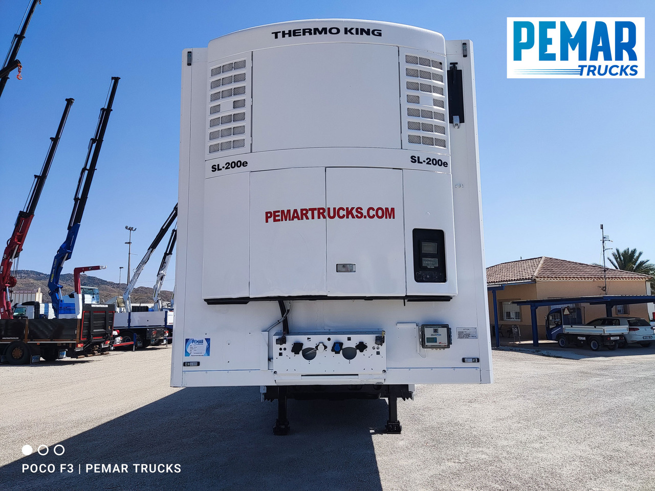 KRONE TKS FRIGORIFICO - Semitrailer: bild 2 KRONE TKS FRIGORIFICO - Semitrailer: bild 2