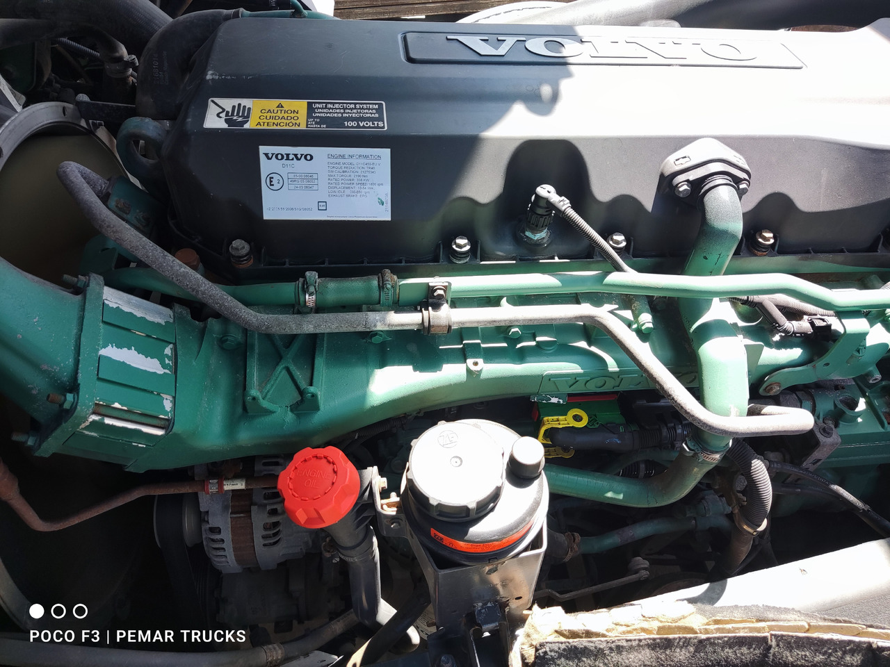 VOLVO 11 LITROS D11C450 - Motor: bild 2 VOLVO 11 LITROS D11C450 - Motor: bild 2