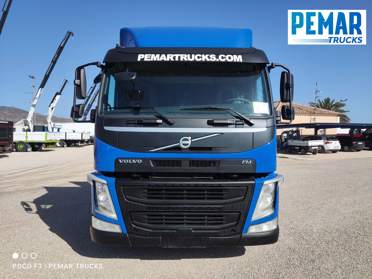 VOLVO FM 450 6X2 GRUA CAJA FIJA EURO 6 - Flakbil, Kranbil: bild 3 VOLVO FM 450 6X2 GRUA CAJA FIJA EURO 6 - Flakbil, Kranbil: bild 3