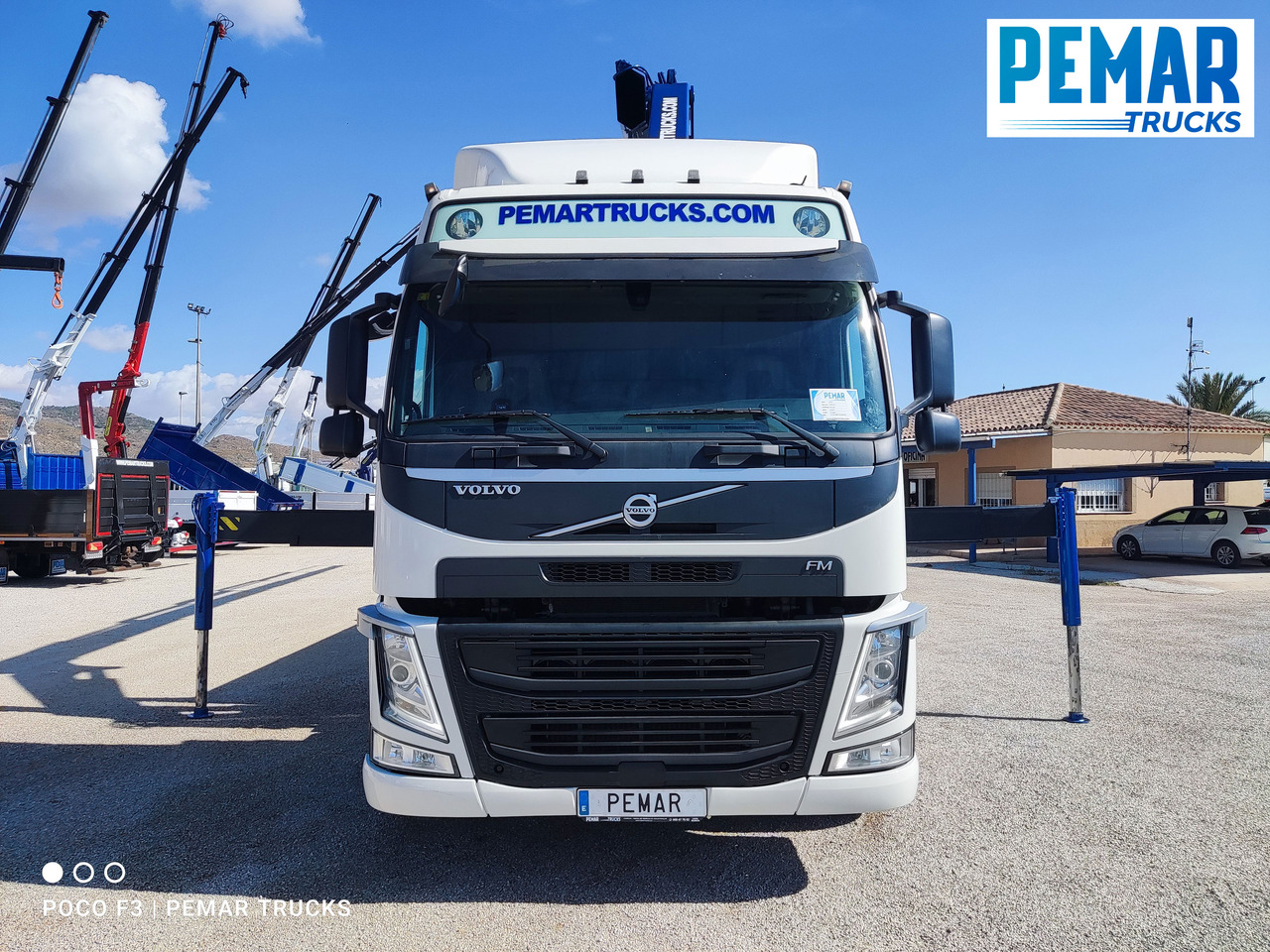 VOLVO FM 500 6X2 GRUA CAJA FIJA - Kranbil: bild 2 VOLVO FM 500 6X2 GRUA CAJA FIJA - Kranbil: bild 2