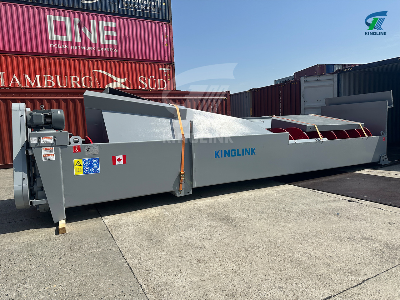 Ny Byggmaskiner KINGLINK Sandscrew 36'' x 25' | Fine Material Washer | Sand Screw in Canada: bild 7