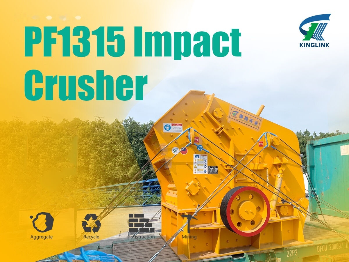 Ny Slagkross Kinglink HSI Impact Crusher PF1315: bild 6