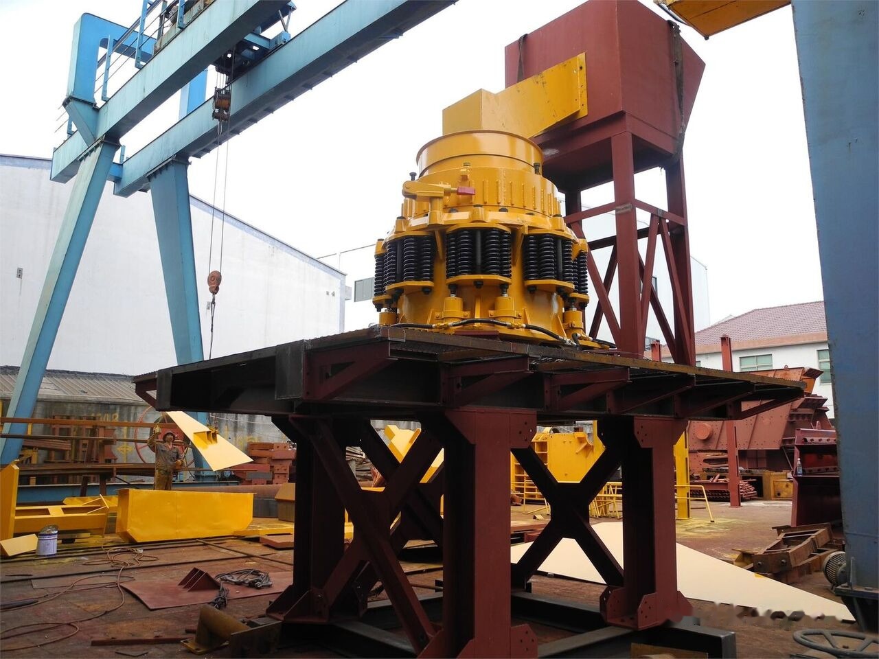 Kinglink KLC1000 100TPH Silex Stone Cone Crusher - Konkross: bild 1 Kinglink KLC1000 100TPH Silex Stone Cone Crusher - Konkross: bild 1