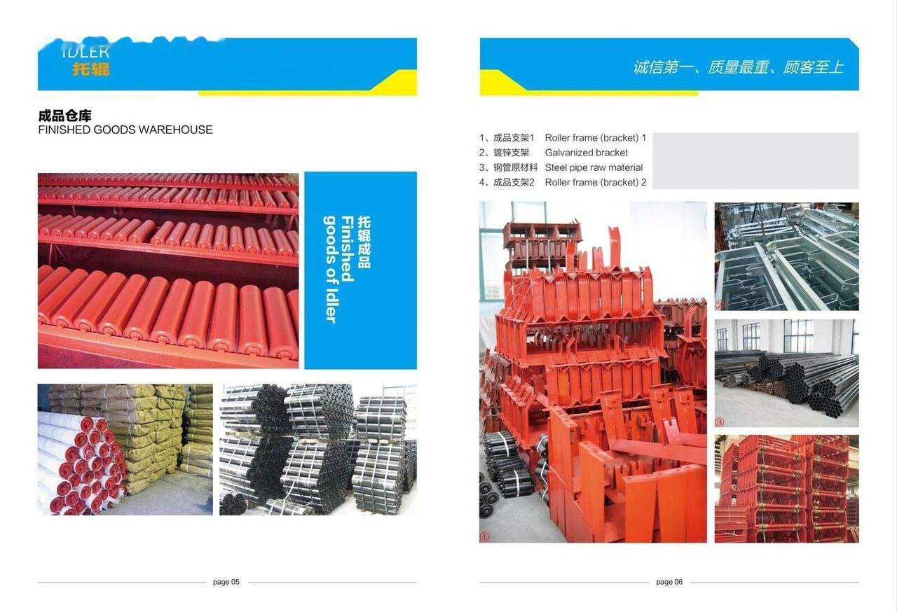 Ny Reservdelar Carrying Roller / Idle Roller for Belt Conveyor Kinglink for KINGLINK B1000 chain conveyor: bild 6 Ny Reservdelar Carrying Roller / Idle Roller for Belt Conveyor Kinglink for KINGLINK B1000 chain conveyor: bild 6