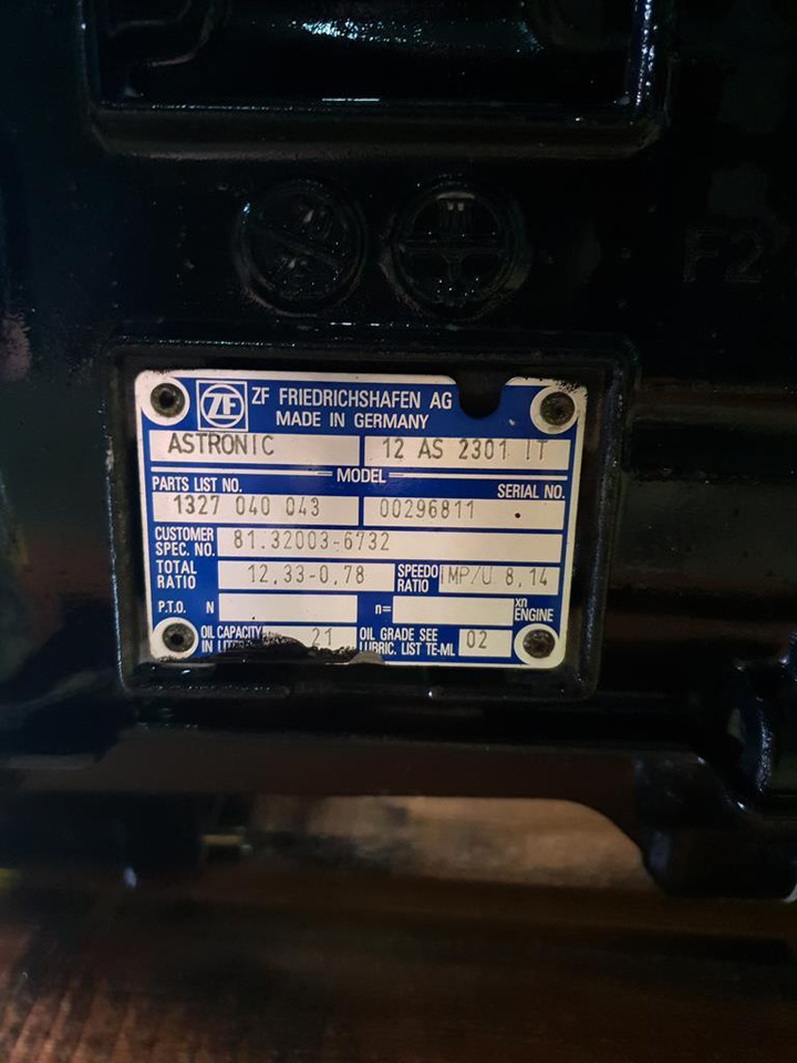 ZF ASTRONIC 12 AS 2301 IT FOR MAN - WITH INTARDER - Växellåda för Lastbil: bild 5 ZF ASTRONIC 12 AS 2301 IT FOR MAN - WITH INTARDER - Växellåda för Lastbil: bild 5