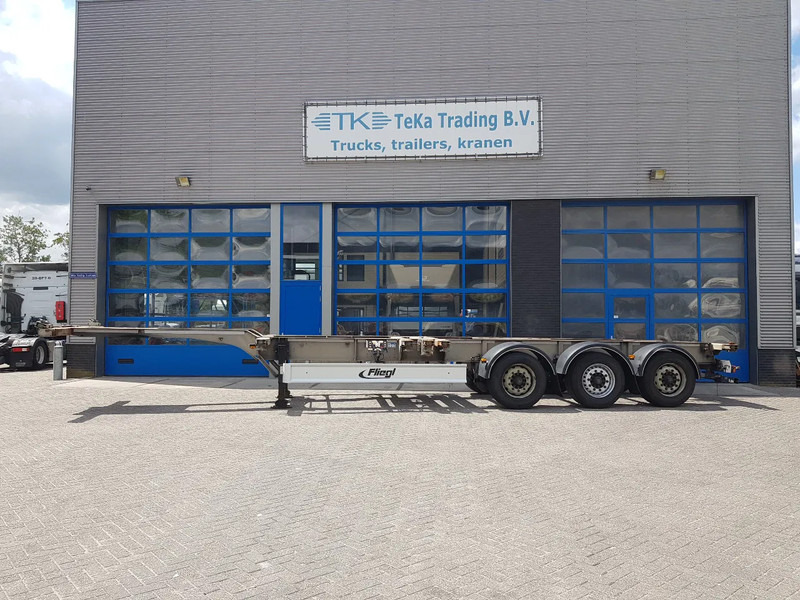 Fliegl SDS 380 MULTI BPW Disc Lift axle - Containerbil/ Växelflak semitrailer: bild 2 Fliegl SDS 380 MULTI BPW Disc Lift axle - Containerbil/ Växelflak semitrailer: bild 2