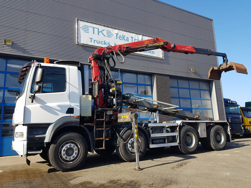 Ginaf X 4241 S 8x4 NCH Z-Crane Epsilon Palfinger Q170Z88 - Lastbil med kabelsystem, Kranbil: bild 1 Ginaf X 4241 S 8x4 NCH Z-Crane Epsilon Palfinger Q170Z88 - Lastbil med kabelsystem, Kranbil: bild 1