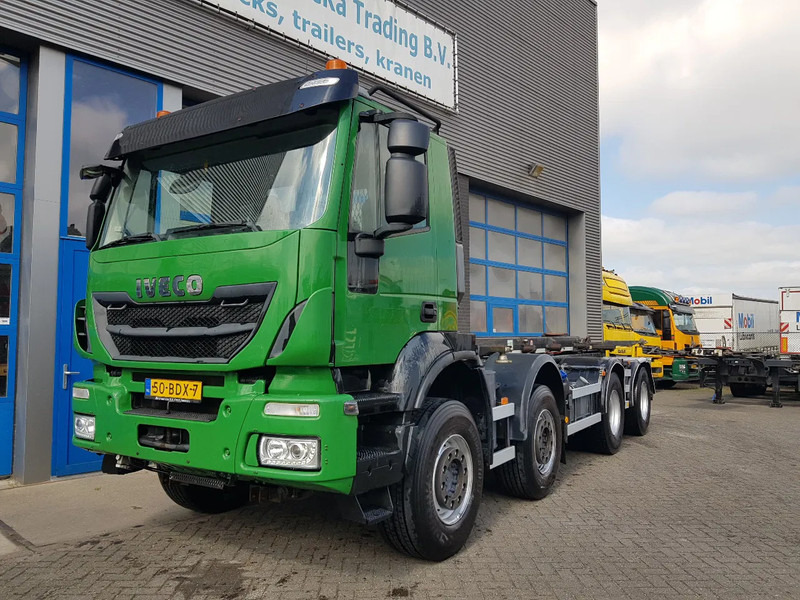 Iveco Stralis 450 8x4 Steel Nieuwe Apk/TÜV 430.000 km kettingsyst 30 ton - Containerbil/ Växelflak lastbil: bild 2 Iveco Stralis 450 8x4 Steel Nieuwe Apk/TÜV 430.000 km kettingsyst 30 ton - Containerbil/ Växelflak lastbil: bild 2