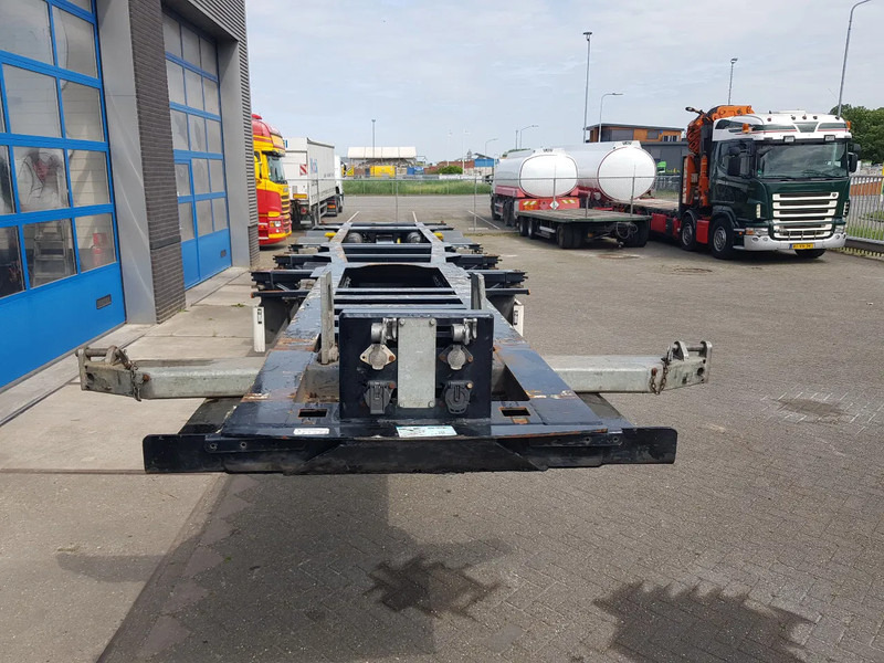 Containerbil/ Växelflak semitrailer Renders 3DFCST multi chassis SAF Schijfremmen: bild 12