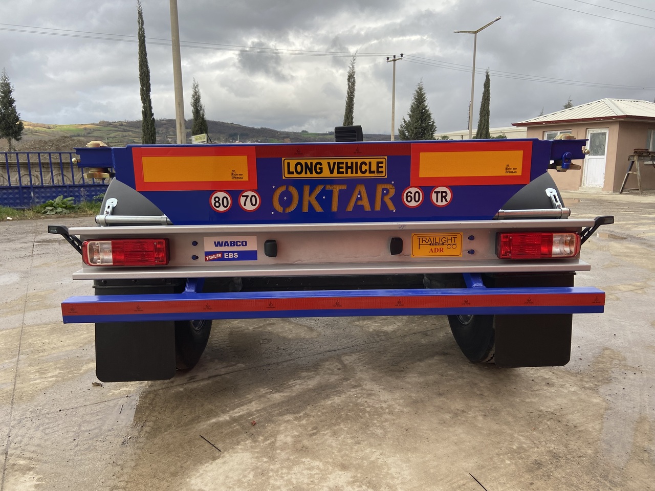 OKTAR ADR CONTAINER TRAILER 20 FEET 2025 - Containerbil/ Växelflak semitrailer: bild 4 OKTAR ADR CONTAINER TRAILER 20 FEET 2025 - Containerbil/ Växelflak semitrailer: bild 4