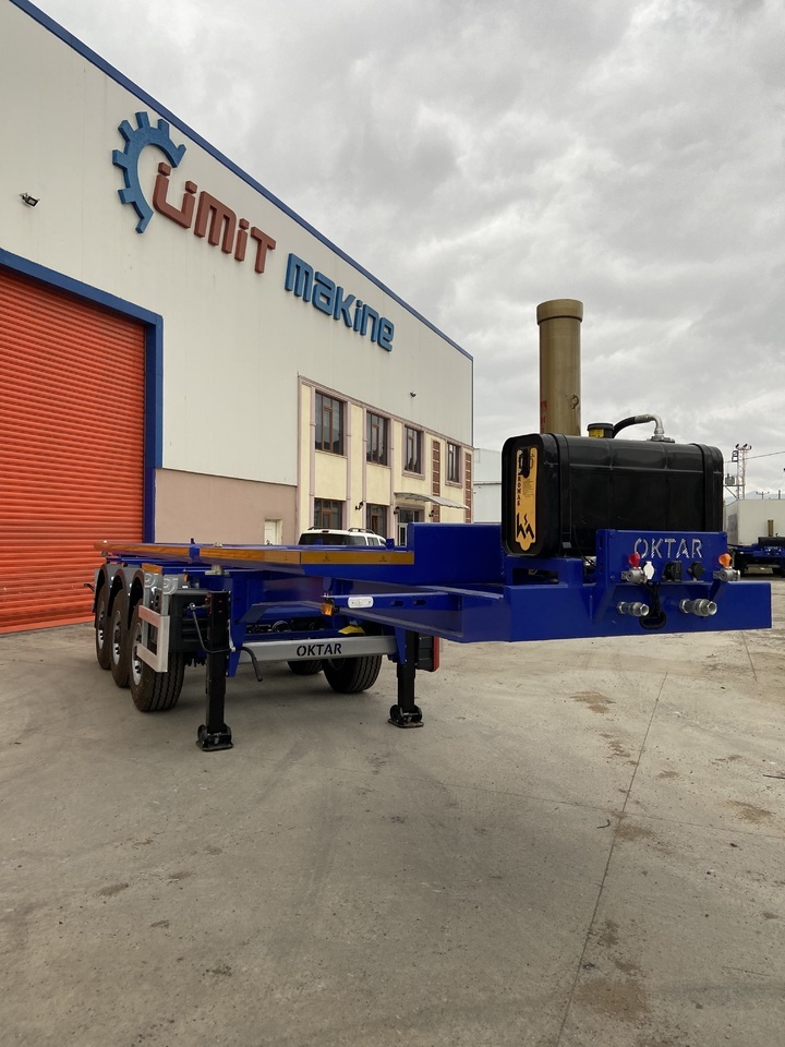 OKTAR CONTAINER TIPPER TRAILER ADR 2025 - Containerbil/ Växelflak semitrailer: bild 1 OKTAR CONTAINER TIPPER TRAILER ADR 2025 - Containerbil/ Växelflak semitrailer: bild 1