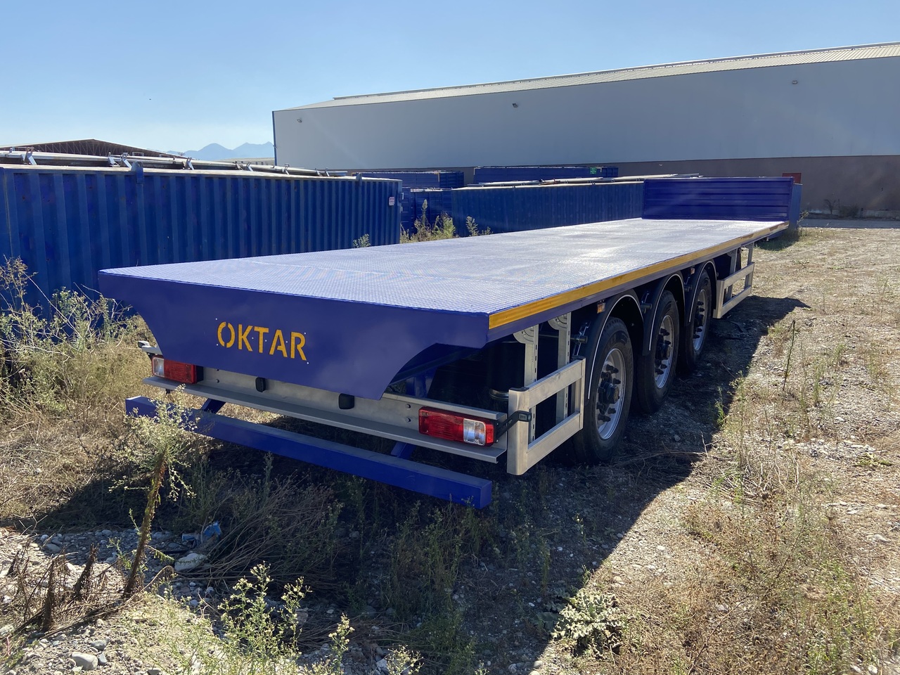 OKTAR PLATFORM -SEMI TRAILER 2025 2025 - Flaktrailer: bild 2 OKTAR PLATFORM -SEMI TRAILER 2025 2025 - Flaktrailer: bild 2