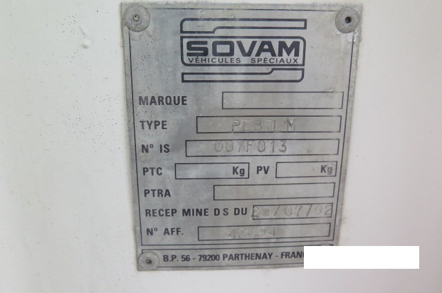 Sovam PEB7LM - Container- och pallastare: bild 1 Sovam PEB7LM - Container- och pallastare: bild 1