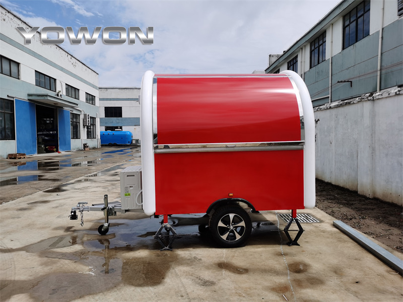 YOWON Fully customized food vending cart mobile street fast food trailer - Försäljningsvagn: bild 2 YOWON Fully customized food vending cart mobile street fast food trailer - Försäljningsvagn: bild 2