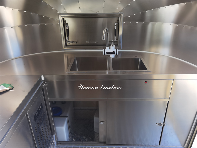 Ny Försäljningsvagn för transportering livsmedel YOWON mobile fast food vending trailer factory price catering truck: bild 8 Ny Försäljningsvagn för transportering livsmedel YOWON mobile fast food vending trailer factory price catering truck: bild 8