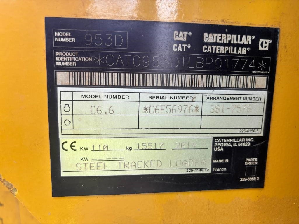 Leasa CAT 953 D  CAT 953 D: bild 7