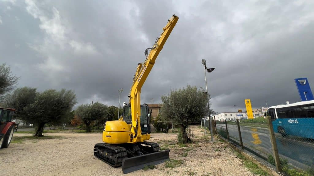 Komatsu PC80 MR-5 - Minigrävmaskin: bild 5 Komatsu PC80 MR-5 - Minigrävmaskin: bild 5