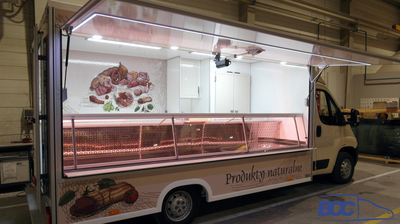 BCC POLSKA - FOOD TRUCK - MOBILNY SKLEP MIĘSNY PEUGEOT BOXER - Matbil: bild 5 BCC POLSKA - FOOD TRUCK - MOBILNY SKLEP MIĘSNY PEUGEOT BOXER - Matbil: bild 5