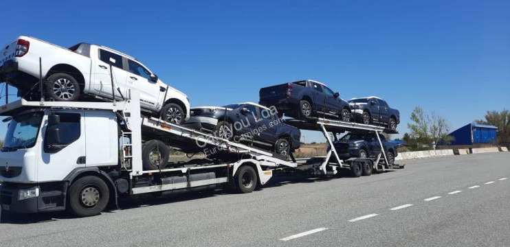 Renault Premium 450 DXI - Biltransportbil lastbil: bild 1 Renault Premium 450 DXI - Biltransportbil lastbil: bild 1