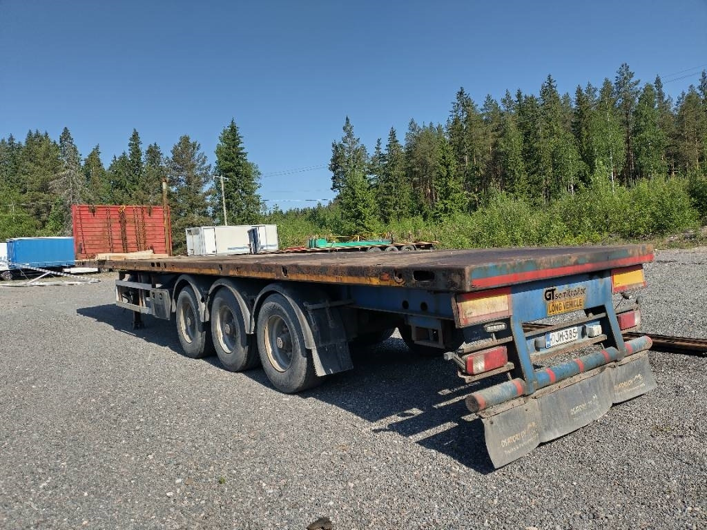GT trailer Vahva tasalava,hyvillä sidontapisteillä - Flaktrailer: bild 1 GT trailer Vahva tasalava,hyvillä sidontapisteillä - Flaktrailer: bild 1