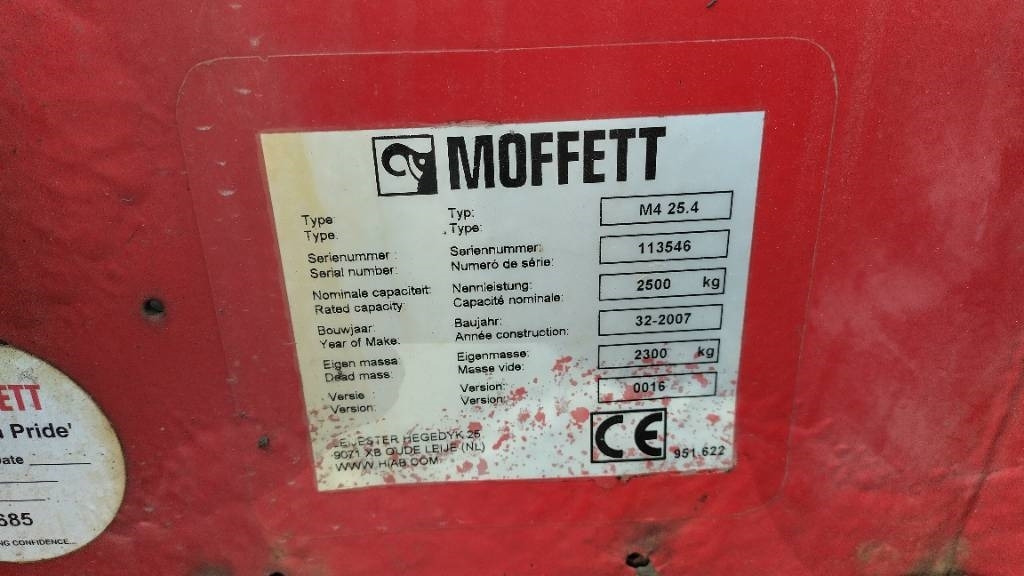 Moffett M4 25.4 ajoneuvotrukki - Påhängstruck: bild 5 Moffett M4 25.4 ajoneuvotrukki - Påhängstruck: bild 5