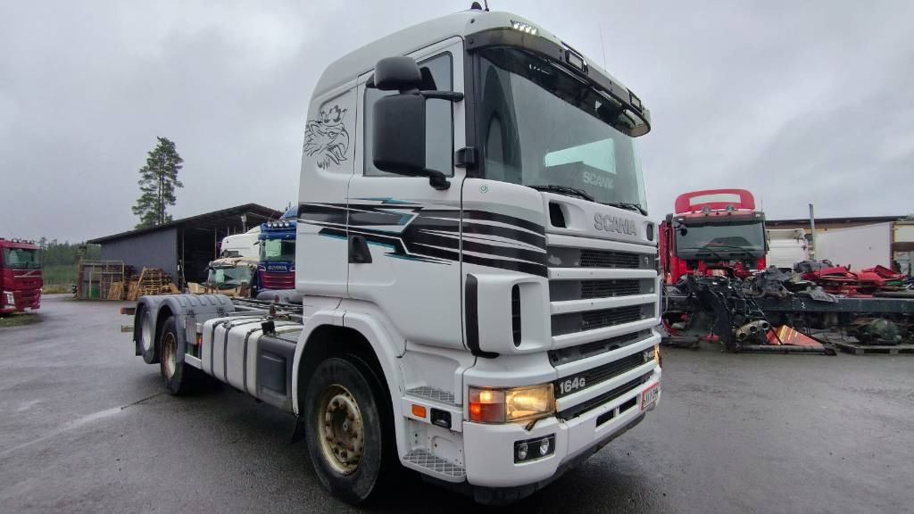 Scania R164 480 rautajouset,av4100mm , ADR. HIENO!! - Chassi lastbil: bild 1 Scania R164 480 rautajouset,av4100mm , ADR. HIENO!! - Chassi lastbil: bild 1