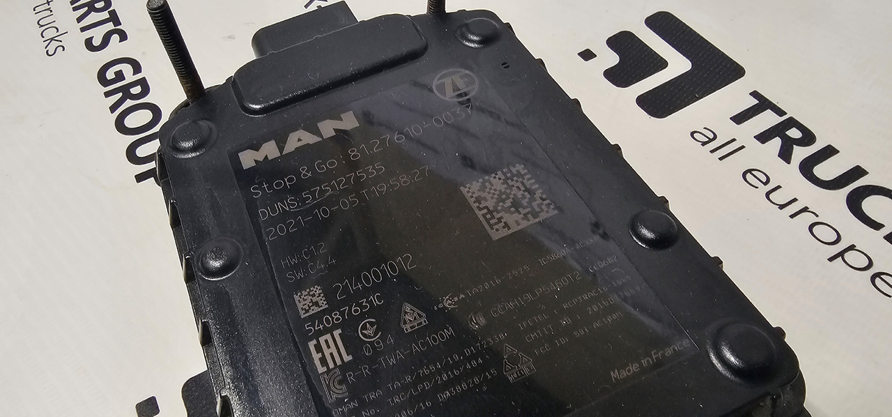 MAN TGX, TGS, TGL, TGM radar unit, distance sensor, distance control unit, EURO6 emission, 81276100035, 81276100034, 81276100037 autocruise by TRW, 81276100033, 81258137041 - Sensor för Lastbil: bild 1 MAN TGX, TGS, TGL, TGM radar unit, distance sensor, distance control unit, EURO6 emission, 81276100035, 81276100034, 81276100037 autocruise by TRW, 81276100033, 81258137041 - Sensor för Lastbil: bild 1