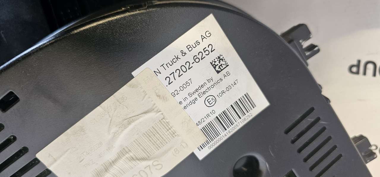 MAN MAN TGX / TGS EURO6 instrument panel, dashboard, information panel, instrument cluster 81272026265, 81258077136, 81272026268, 81258077149, 81258077142, 81272026252, 81272026254, 81258077138, 812720262 - Reservdelar: bild 5 MAN MAN TGX / TGS EURO6 instrument panel, dashboard, information panel, instrument cluster 81272026265, 81258077136, 81272026268, 81258077149, 81258077142, 81272026252, 81272026254, 81258077138, 812720262 - Reservdelar: bild 5