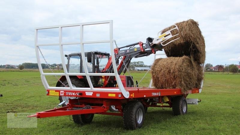 Metal-Fach T014/1 Ballentransportanhänger Ballenanhänger Ballenwagen - Flakvagn för lantbruk: bild 1 Metal-Fach T014/1 Ballentransportanhänger Ballenanhänger Ballenwagen - Flakvagn för lantbruk: bild 1