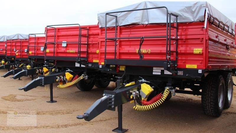 Metal-Fach T730/1 Tandemkipper Tandem Kipper Dreiseitenkipper NEU 12ton - Tippvagn för lantbruk: bild 2 Metal-Fach T730/1 Tandemkipper Tandem Kipper Dreiseitenkipper NEU 12ton - Tippvagn för lantbruk: bild 2