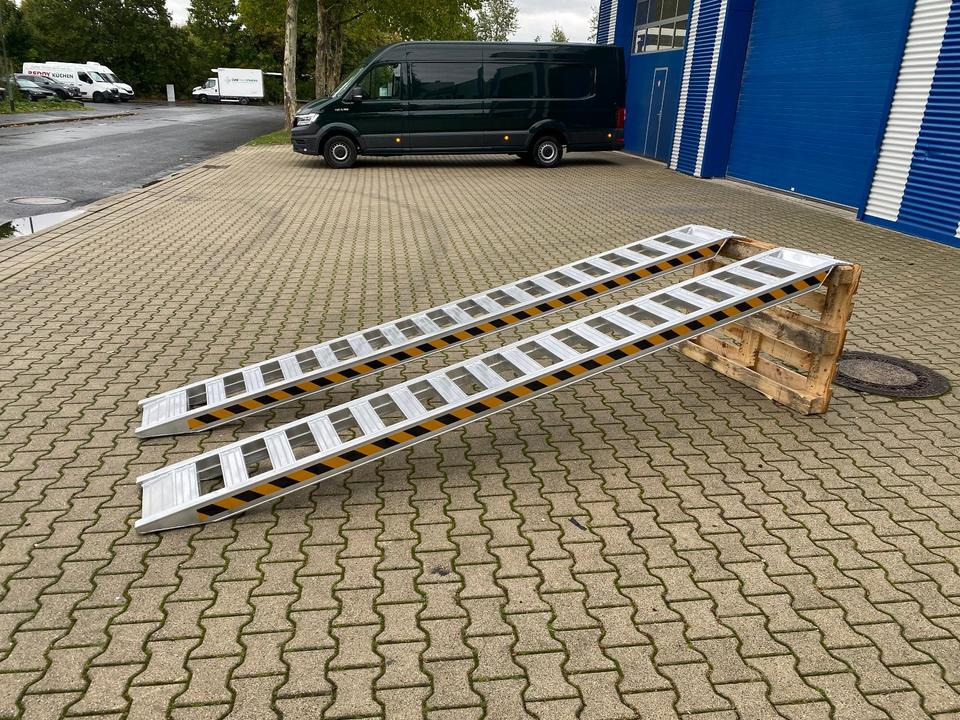 Alurampen Satz 3,50M 2000KG Minibagger Minilader Quad Auffahrrampe *INKL.19% MWST* - Lastramp: bild 5 Alurampen Satz 3,50M 2000KG Minibagger Minilader Quad Auffahrrampe *INKL.19% MWST* - Lastramp: bild 5