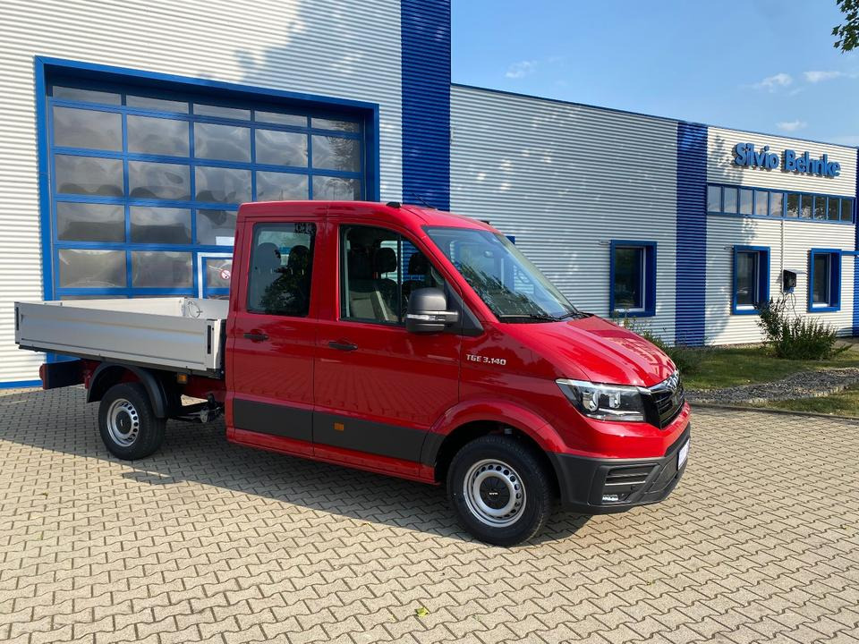 MAN TGE 3.140 Doka Pritsche Next Level *TEMPO*KLIMA*CAM*AHK*APP*PDC*INKL.19% MWST*SOFORT!* - Transportbil med flak, Dubbelhytt transportbil: bild 2 MAN TGE 3.140 Doka Pritsche Next Level *TEMPO*KLIMA*CAM*AHK*APP*PDC*INKL.19% MWST*SOFORT!* - Transportbil med flak, Dubbelhytt transportbil: bild 2