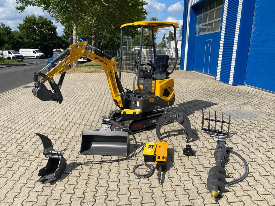 Minibagger BK1000JS inkl. großem Zubehörpaket *HERBSTAKTION*INKL.19% MWST*BERGER KRAUS*SOFORT!* - Minigrävmaskin: bild 1 Minibagger BK1000JS inkl. großem Zubehörpaket *HERBSTAKTION*INKL.19% MWST*BERGER KRAUS*SOFORT!* - Minigrävmaskin: bild 1