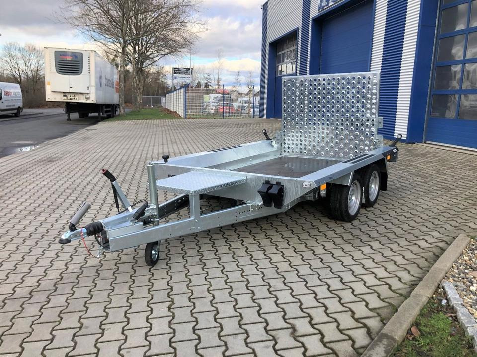 Vermietung / Tieflader 2700KG / Anhänger / ab 3 Tage / Auffahrrampe / Schaufelablage - Maskinsläp: bild 4 Vermietung / Tieflader 2700KG / Anhänger / ab 3 Tage / Auffahrrampe / Schaufelablage - Maskinsläp: bild 4