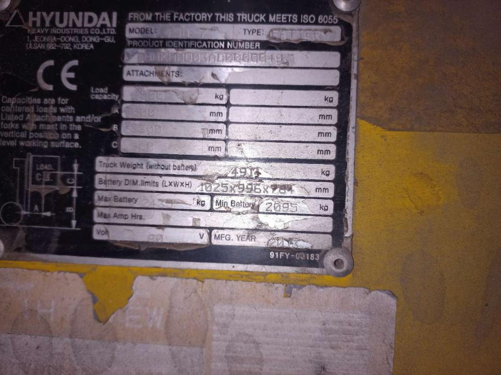 Hyundai 45B-7 ac - Eltruck: bild 5 Hyundai 45B-7 ac - Eltruck: bild 5