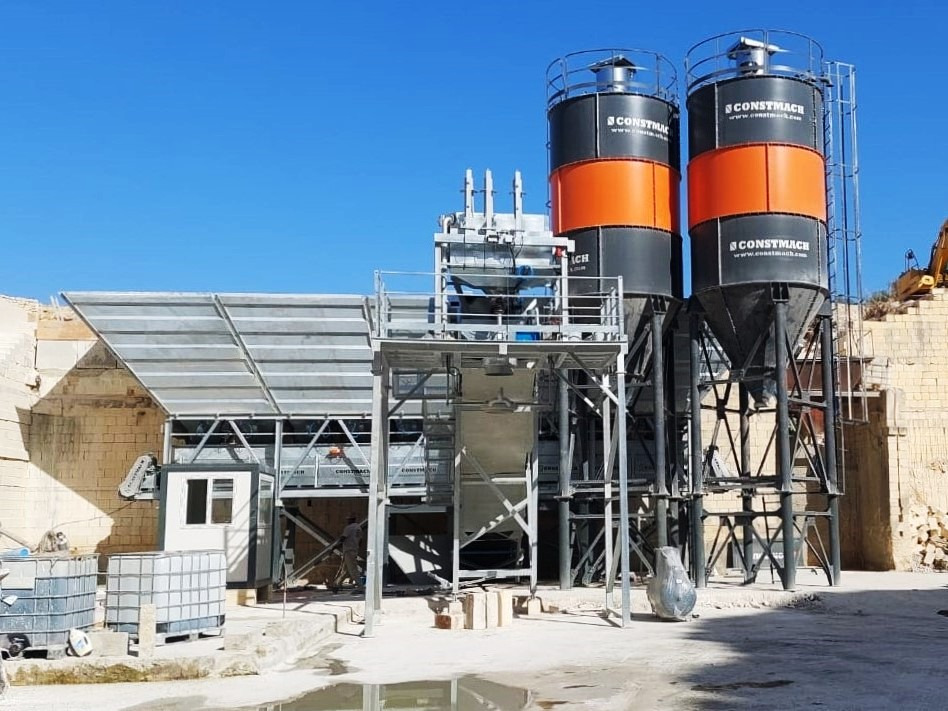 Constmach 100 m³/h Dry Type Concrete Batching Plant - Betongfabrik: bild 4 Constmach 100 m³/h Dry Type Concrete Batching Plant - Betongfabrik: bild 4