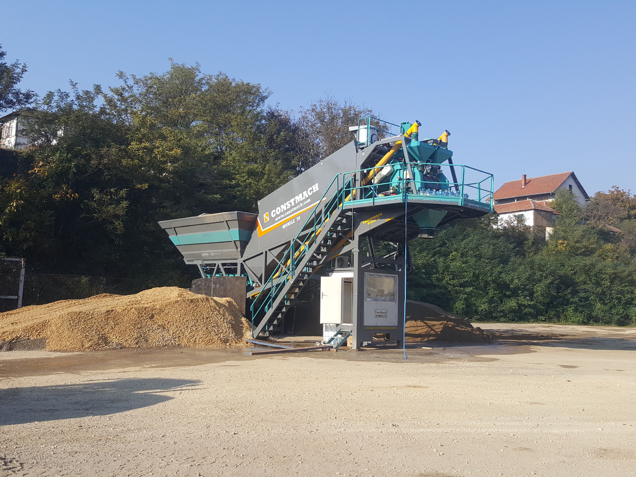 Constmach 30 m³/h Mobile Concrete Batching Plant - Betongfabrik: bild 3 Constmach 30 m³/h Mobile Concrete Batching Plant - Betongfabrik: bild 3